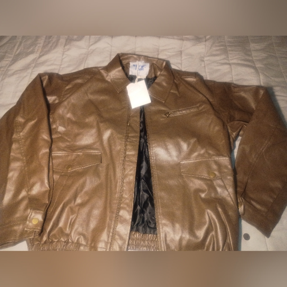 Aelfric Eden Tan Leather Jacket